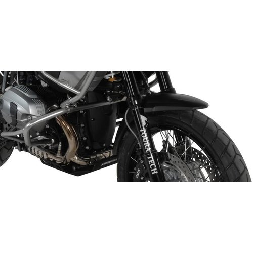 Touratech Aluminium Carterbescherming  Zwart voor BMW R 1200 GS ('06+) )/R 1200 GSA ('06+)