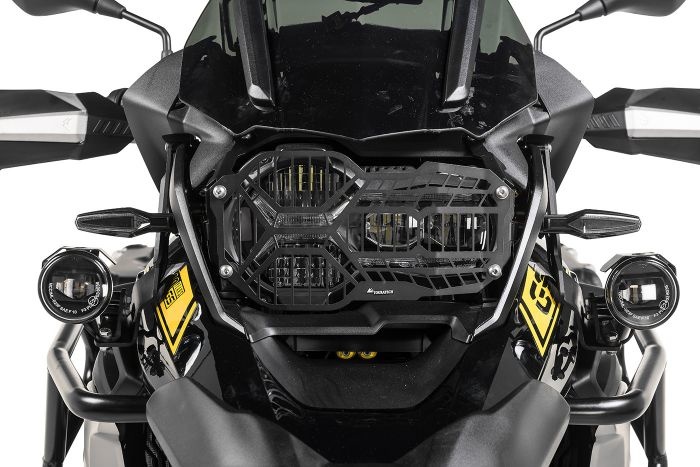 Touratech Headlight Protector Stainless Steel With Quick Release