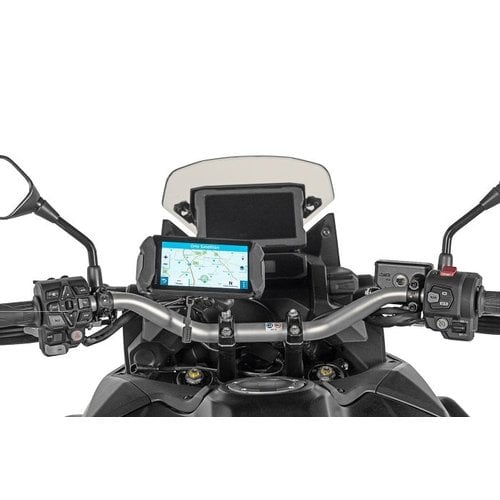 Touratech Handlebar Mount for Garmin Zumo XT *Lockable* | Black