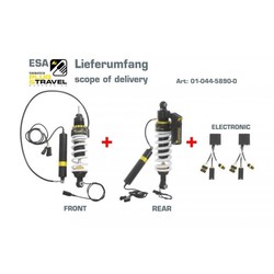 Touratech Amortiguador Plug & Travel ESA Expedition Set para BMW R 1200 GS Model ('07-'10)