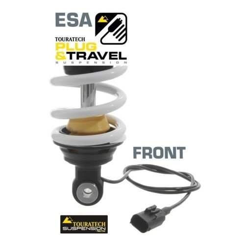 Touratech Amortiguador Plug & Travel ESA Expedition Set para BMW R 1200 GS Model ('10-'12)