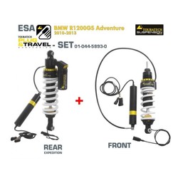 Touratech Ammortizzatore Plug & Travel ESA Expedition Set per BMW R 1200 GS Adventure ('10-'13)