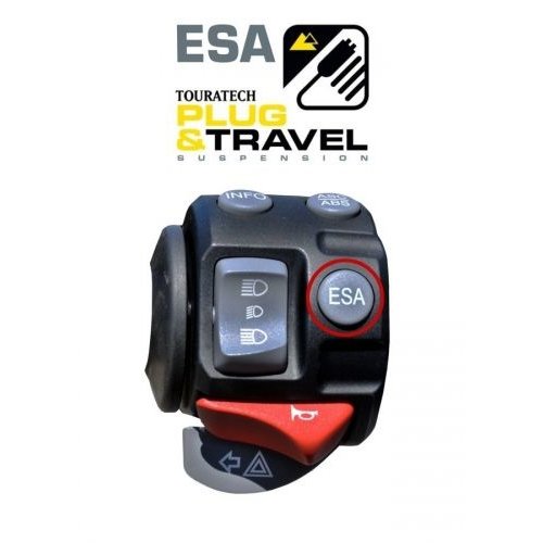 Touratech Shock Absorber Plug & Travel ESA Expedition Set for BMW R 1200 GS Adventure ('10-'13)