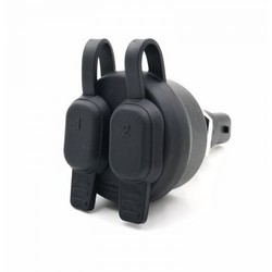 Double connexion USB Plug-and-Play pour motos BMW