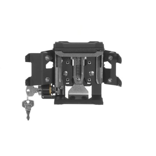 Touratech Fissaggio Manubrio V2.0 BMW Navigator IV, V e VI *|Chiudibile a chiave| |Nero|