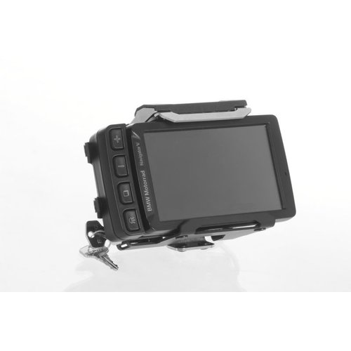 Touratech Montage sur Guidon V2.0 BMW Navigator IV, V et VI *|Verrouillable| |Noir|