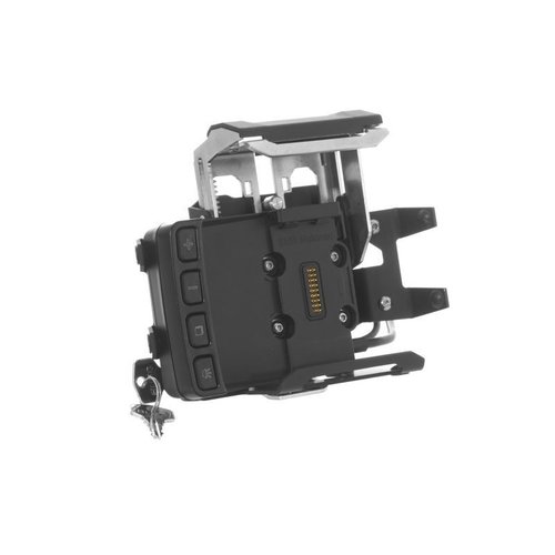 Touratech Fissaggio Manubrio V2.0 BMW Navigator IV, V e VI *|Chiudibile a chiave| |Nero|