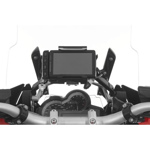 Touratech Handlebar Mounting V2.0 BMW Navigator IV, V and VI *|Lockable| |Black|