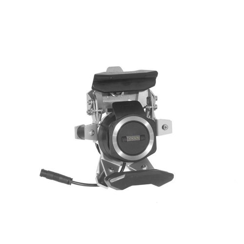 Touratech Handlebar mount motorbike for TomTom Rider 40/400/410/450/550, lockable, black anodised