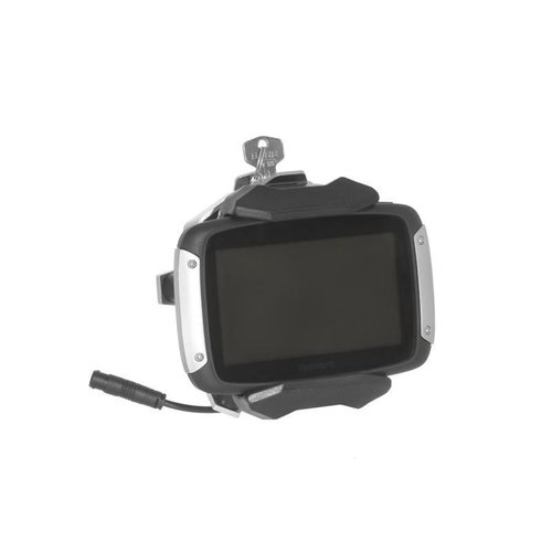 Touratech Stuurbevestiging motor voor TomTom Rider 40/400/410/450/550, afsluitbaar, zwart geanodiseerd