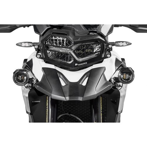 Touratech Juego de Faros Auxiliares LED Antiniebla BMW F850GS y F750GS