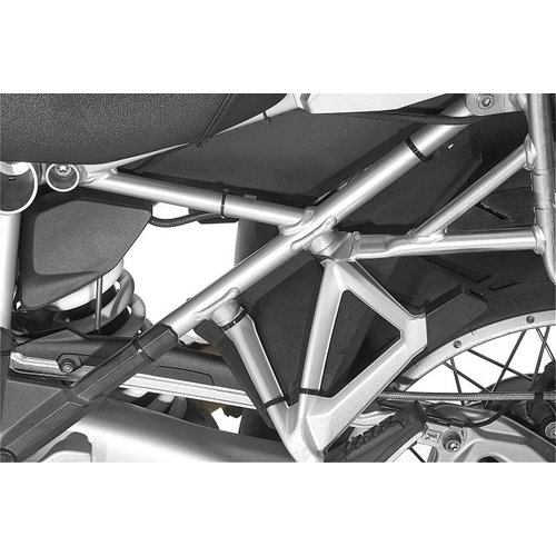 Touratech Passenger Footpeg Splash Guard (Set) for BMW R 1250 GS/A & R 1200 GS/A (LC) | Black