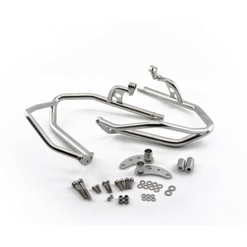 Touratech Defensas de Motor Acero Inoxidable BMW R 1200 GS ('04-'12) | Plata