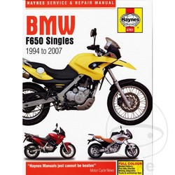 Haynes Manual de Reparación BMW F650