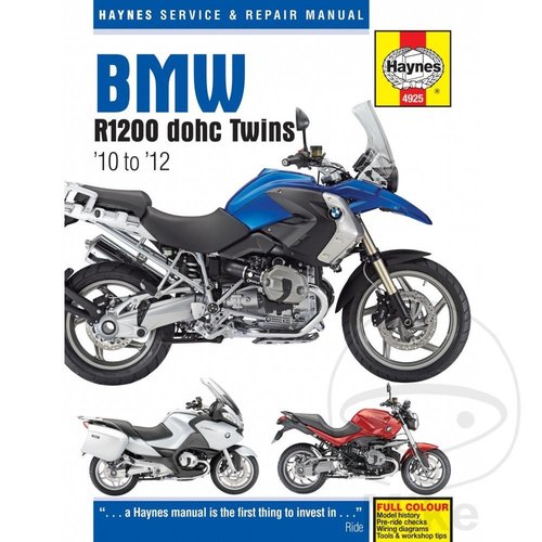 Haynes Manuale di Riparazione BMW R1200 DOHC (10-12)