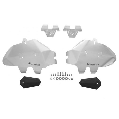 Touratech RVS Cilinderbescherming Voor BMW R 1200 GS (LC) ('13-'16)/A (LC) ('14-'16) | Zilver