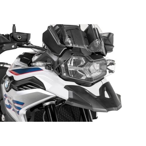 Touratech Protecteur de Phare Makrolon Pour BMW F 850 GS & F 750 GS | Transparent