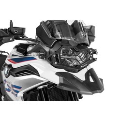 Edelstahl Scheinwerferschutz für BMW F 850 GS/F 750 GS | Schwarz