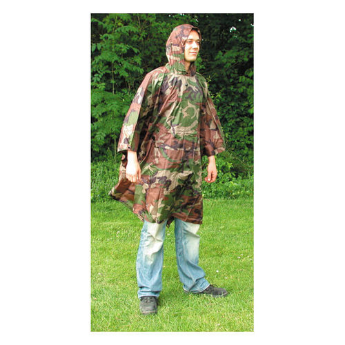 Fostex Poncho Camuflaje Woodland