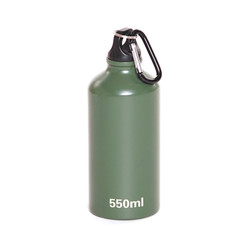 Borraccia in Alluminio con Moschettone | 550 ml