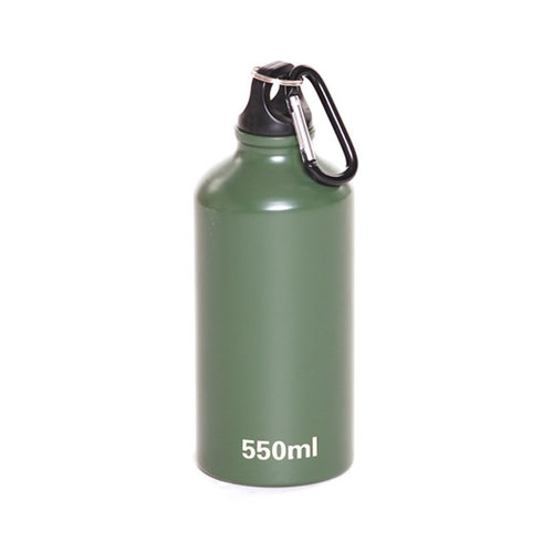 Fostex Aluminiumflasche mit Karabiner | 550ml