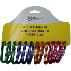 Schlüsselanhänger Karabiner 12 Stück