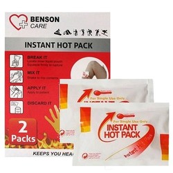 BENSON Paquete caliente instantáneo (2 piezas)