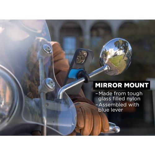 Quad Lock Support de Rétroviseur Pour Moto/Scooter