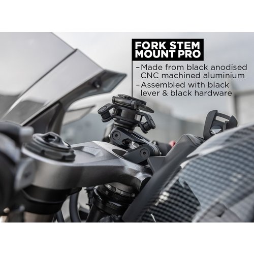 Quad Lock Soporte de Vástago de Horquilla de Motocicleta Pro