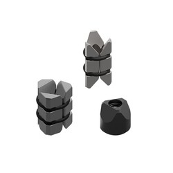 Quad Lock Vervangende Vorkstangbevestiging Pro Spacer-Set