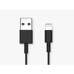 USB-A-zu-Lightning-Kabel | Schwarz