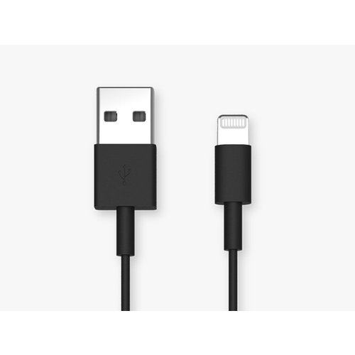 Quad Lock Cable USB-A a Lightning | Negro