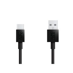Quad Lock Cable USB-A a USB-C | Negro