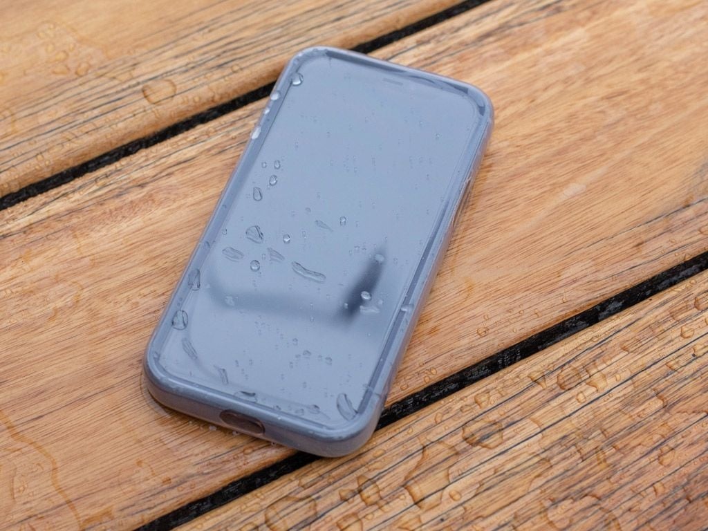 Quad lock IPhone 11 Pro Max Phone Case Silver