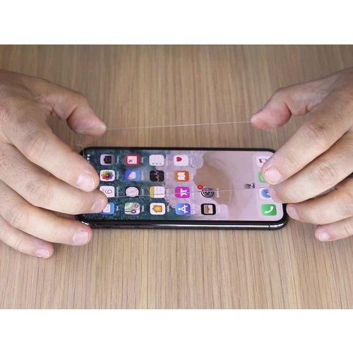 Quad Lock Displayschutzfolie aus Gehärtetem Glas für das Iphone 13/13 Pro