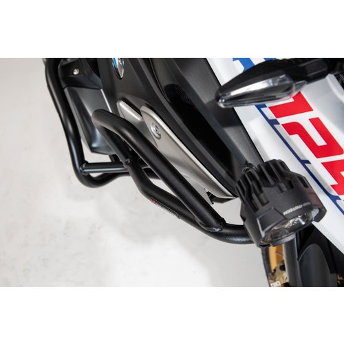 SW-Motech Barra di Protezione Superiore BMW R 1200 GS ('17-'18)/1250 GS ('19-'22) | Nero