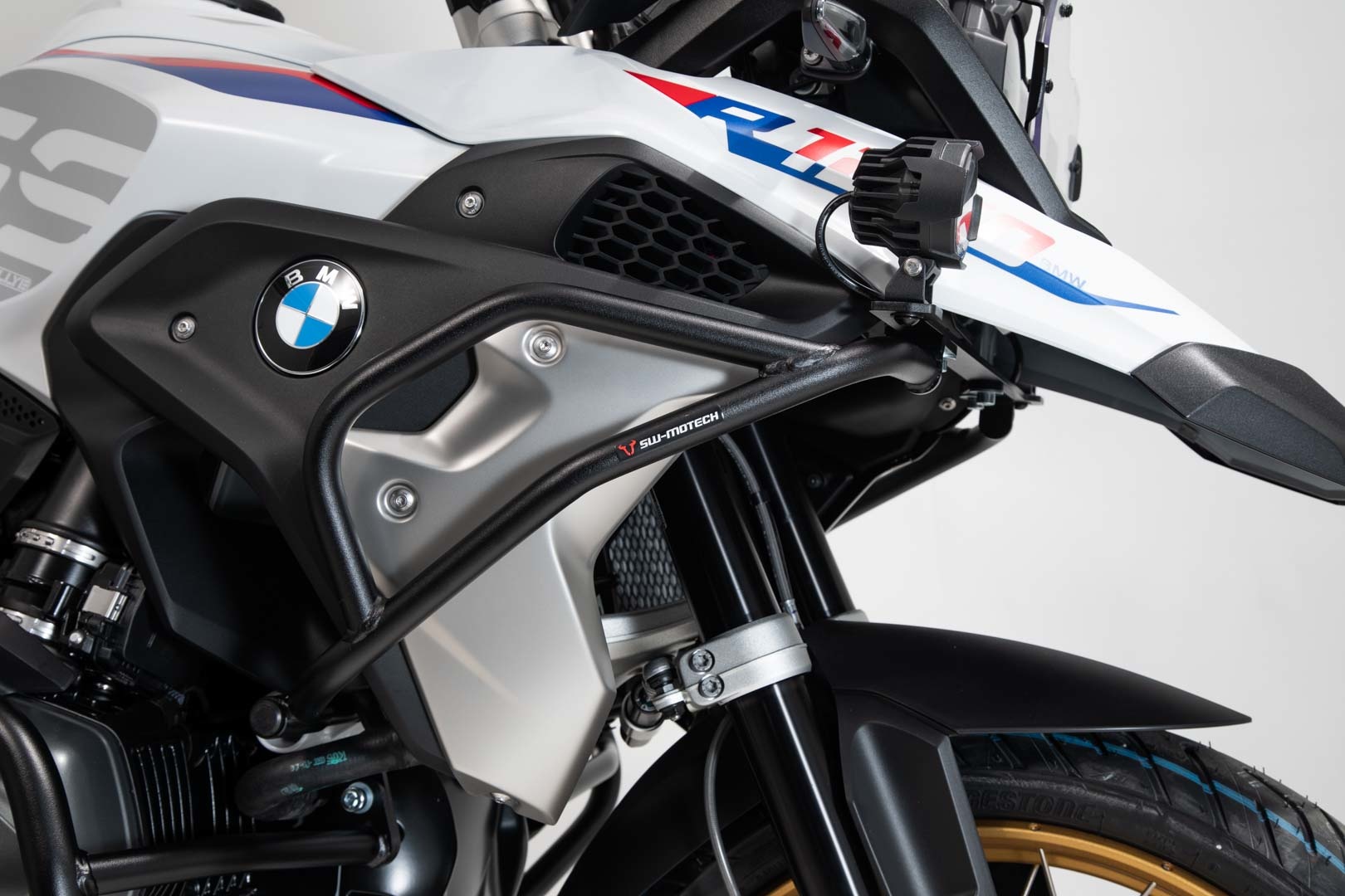Cofri Paramotore SW-MOTECH Silver Per BMW R 1200 GS (2004-2012), Robusti E A Protezione Del Motore