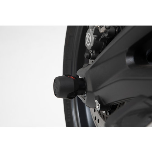 SW-Motech Achteras Slider Set  BMW F 750 GS ('18-'22)/F 850 GS ('18-'23)/F 900 R/XR ('20-'23)/S 1000 R/RR ('14-' 23) | Zwart