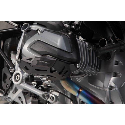 SW-Motech Cilinderbescherming BMW R 1200 GS/A ('13-'18)/R 1200 R/RS/RT ('14-'19) | Zwart