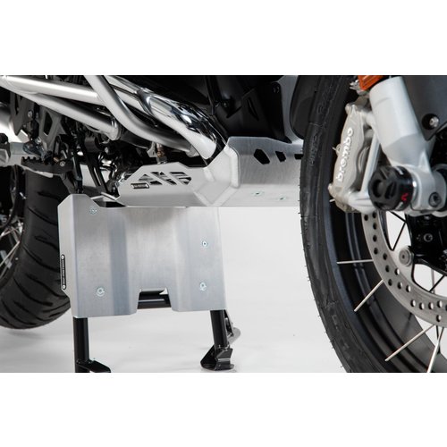SW-Motech Extensión para Protección Motor BMW R 1200 GS/A ('13-'18)/R 1250 GS/A ('19-'22) | Plata