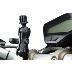 SW-Motech 1" Kugel für GoPro Kamera BMW/Suzuki/Harley-Davidson/Yamaha | Schwarz