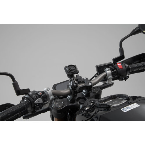 SW-Motech Kit di Montaggio GPS Universale | Nero