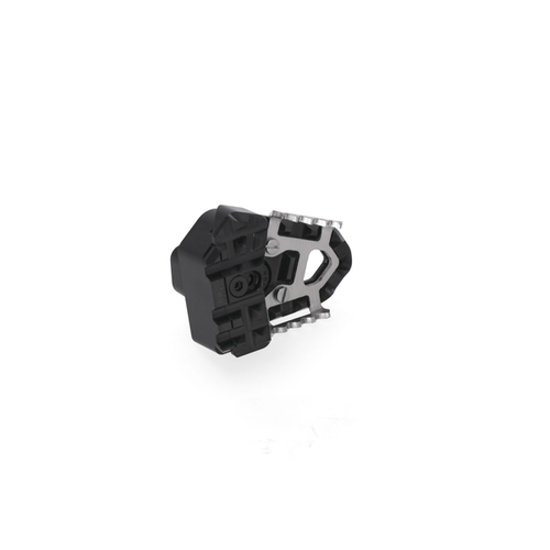 SW-Motech Prolunga Pedale Freno Yamaha Tenere 700 ('19-'20)/('21+) | Argento nero