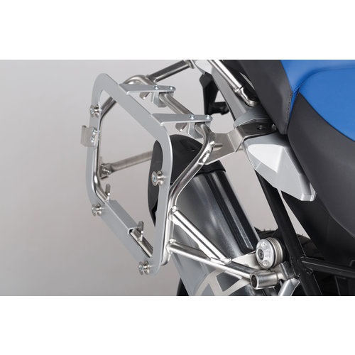 SW-Motech Seitenträger Adapterkit BMW R 1200 GS A/R 1250 GS/A/F 850 GS | Silber