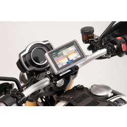 Soporte GPS Manillar Suzuki DL1000 /V-Strom 1050/Honda CB 1100 EX | Negro