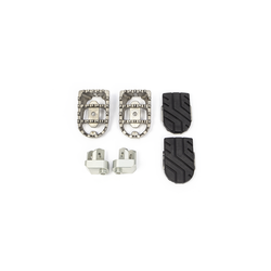 Footrest Kit ION Suzuki/BMW | Black, Silver
