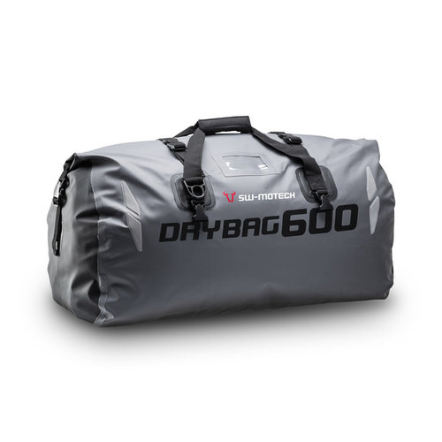 SW-Motech Sacoche de Selle Drybag 650 BMW/Harley-Davidson/Honda/Suzuki/Yamaha | Gris-Noir