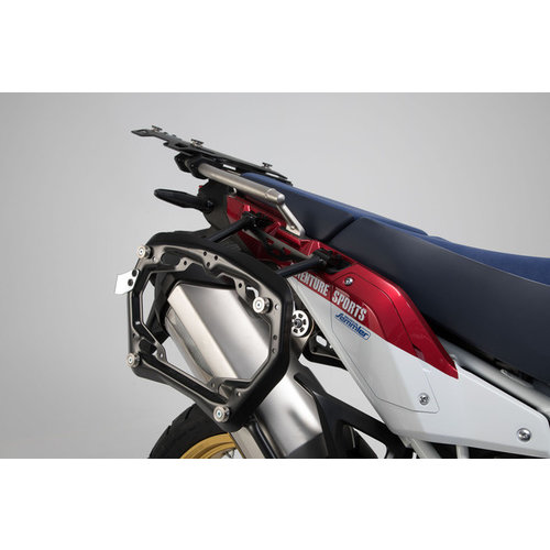SW-Motech Soporte Lateral PRO Honda CRF1000L Africa Twin/A Sports | Negro