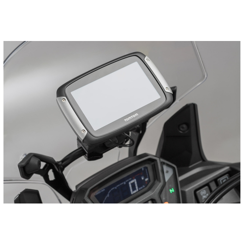 SW-Motech Supporto GPS Crossbar 10/12M BMW/Honda/Yamaha | Nero