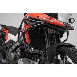 SW-Motech Barres de Protection Supérieures Suzuki V-Strom 1050/XT ('20+) | Le Noir